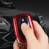 T-Carbon Carbon Fiber Car Key Case Cover For Lexus Nx Es Gs Rx Is Rc Lx 200 250 350 450H 300H Es200 Auto Key Holder Shell