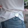 Retro Pearls Long Necklace Pearl Women Pearl Waist Chain Elegant Crossbody Strap Chain  Versatile