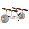 Kayak Cart, 158.8 kg Load Capacity, Kayak Trolley with 30.5 cm Inflatable PU Tires & 2 Straps, Assembles & Disassembles Within Seconds, Paddle Board