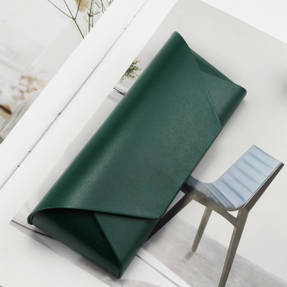 Retro-Leder-Brillenetui - Handgefertigter Halter für Lese- und Sonnenbrillen, High-End Baozi-Design