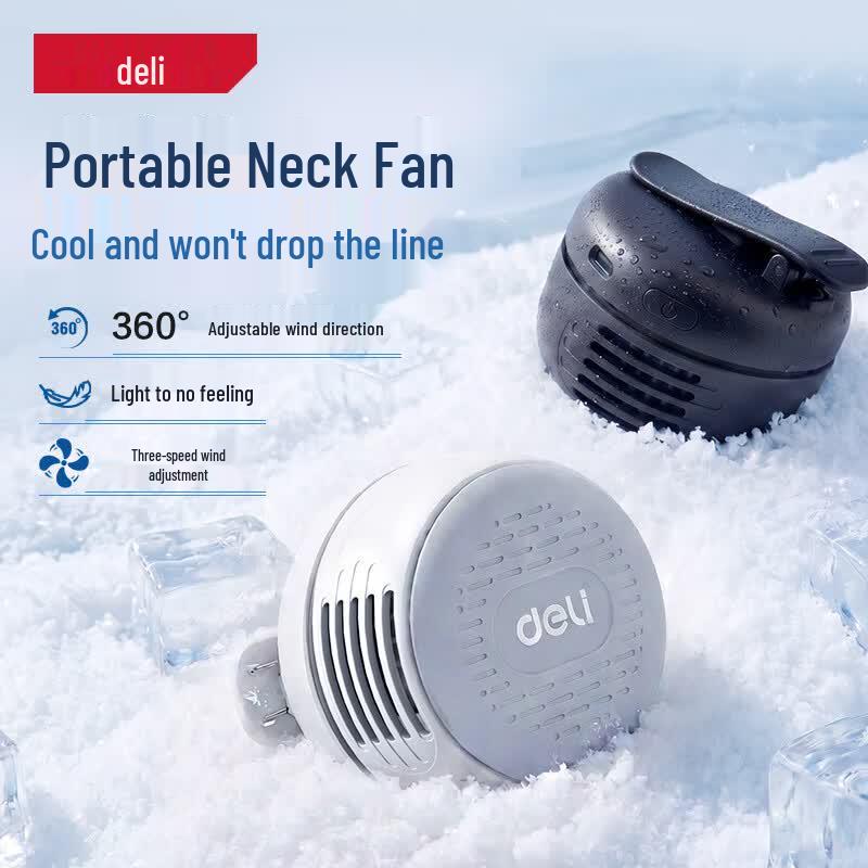 Deli 2026 Portable Neck & Waist Fan