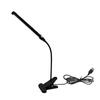 LED Desk Lamp with Clamp Dimmable Clip On Reading Light Flexible Study Table Lamp USB