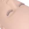 Wimpern Übungskopf 3 Schichten Hohe Dichte Wimpernverlängerung Make-up Übungskopf Eingebetteter Geschichteter Silikonpuppenkopf