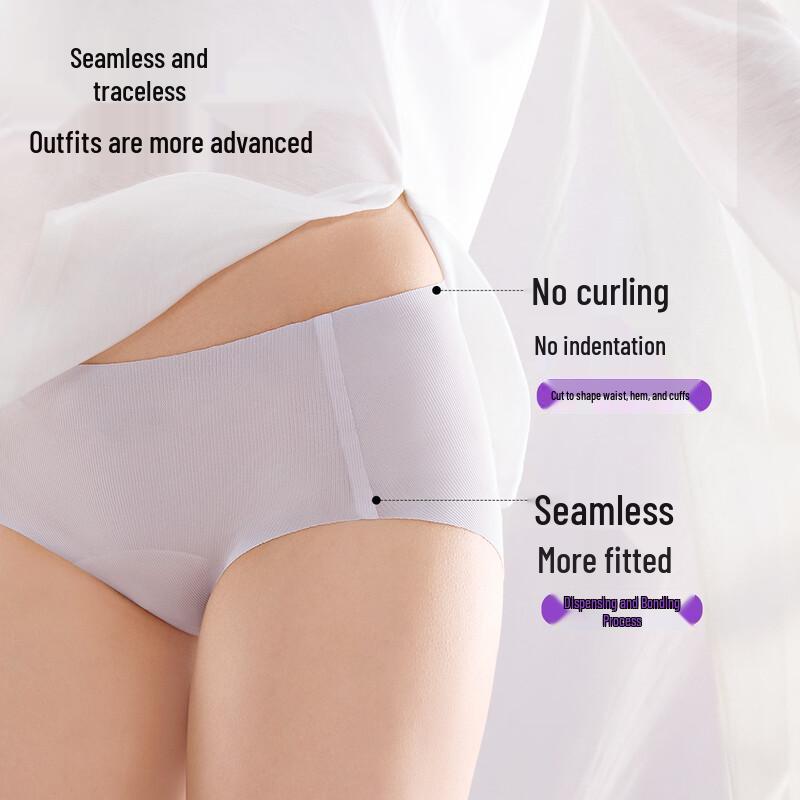 Freego Women's Disposable Seamless Underwear (4-Pack)
