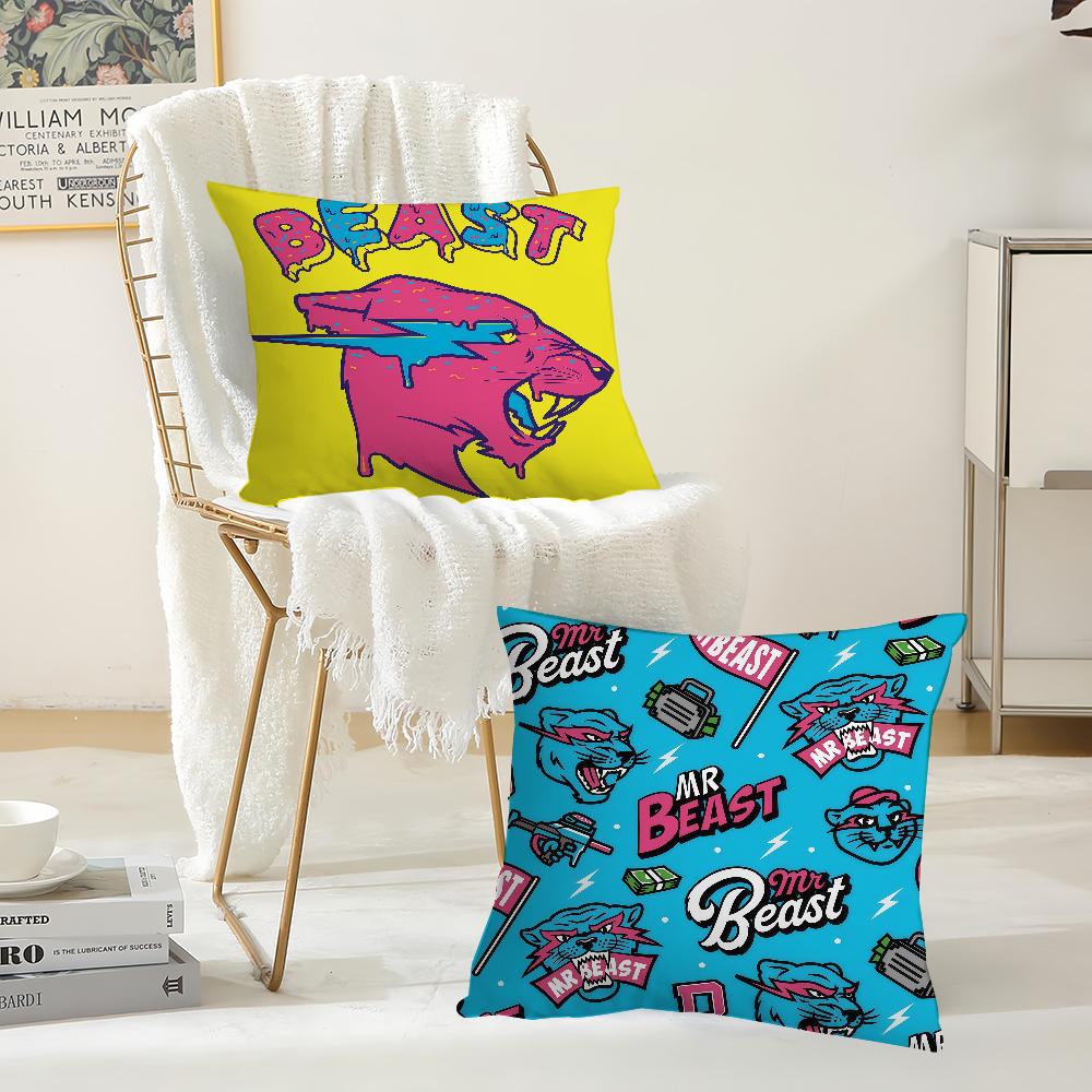 Federa Cuscino Vlogger Mmrbeast Adatta Per Camere Da Letto Soggiorni Auto Decorazione Casa