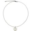 Love or Not White Love Pearl Beads Necklace