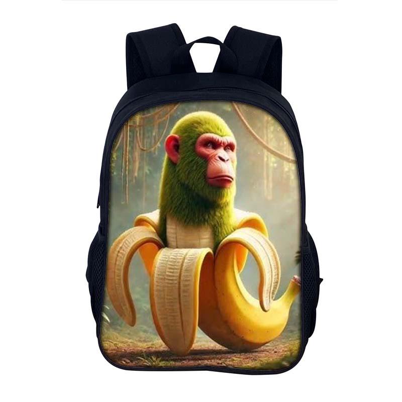 Italian Brain Rot Backpack for Students - Large Capacity