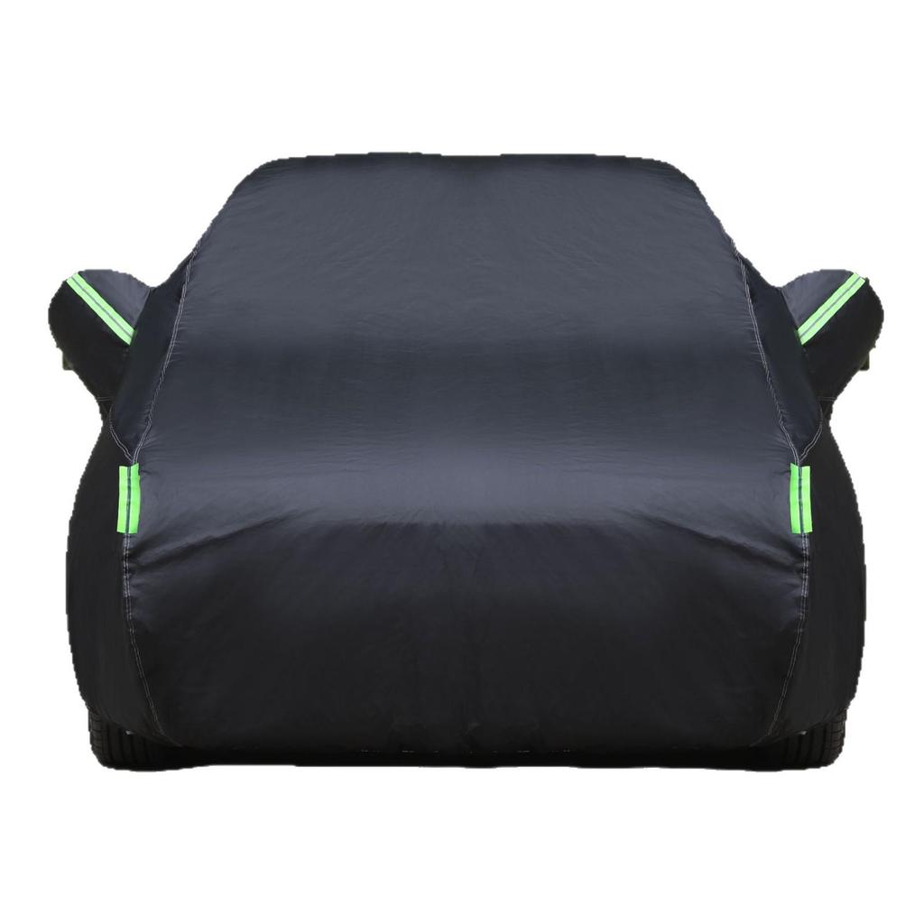 210D Oxford Fabric Car Cover: Waterproof, UV-Resistant, Full Protection Against Rain, Snow, Dust, and Scratches for All Seasons.