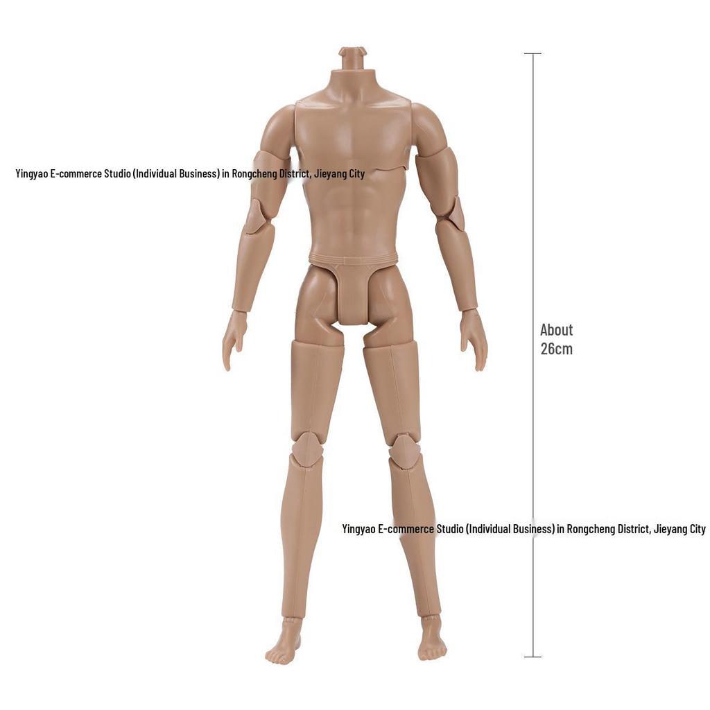 Cross-Border Supermodel 30CM Jointed Dress-Up Action Figure