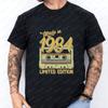 Retro "Made In 1984" Limited Edition Birthday Gift - Summer Short-sleeved Unisex Pattern Large-