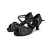 New Middle Heel Tango Salsa Latin Dance Shoes for Adult Women Soft Sole Wedding Party Ballroom Dancing Shoes Heeled 5cm