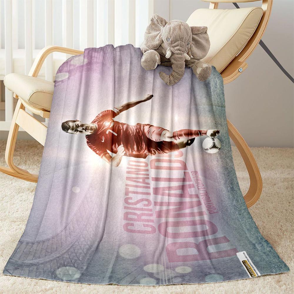 Cristiano Ronaldo's Legacy Blanket Ultra-Soft Suitable for Office Office Chair Seaside for All Seasons Digital Print