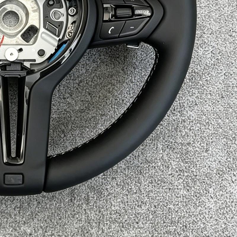 Black Leather M Sport Car Steering Wheel for BMW F20 F23 F22 F25 F26 F30 F31 F32 F34 F36 F10 F11 F12 F13 F15 F01 F07 E71 E90 E84