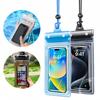 Transparente Wasserdichte Handytasche, Geeignet für Outdoor-Sportler, Poolpartys, Badezimmer-Selfies, Camping im Freien