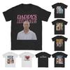 Rolig Pappas Hemma Drew Starkey T-shirt för Män Rund Hals 100% Bomull T-shirt Kortärmad Tee Shirt Födelsedagspresent Toppar