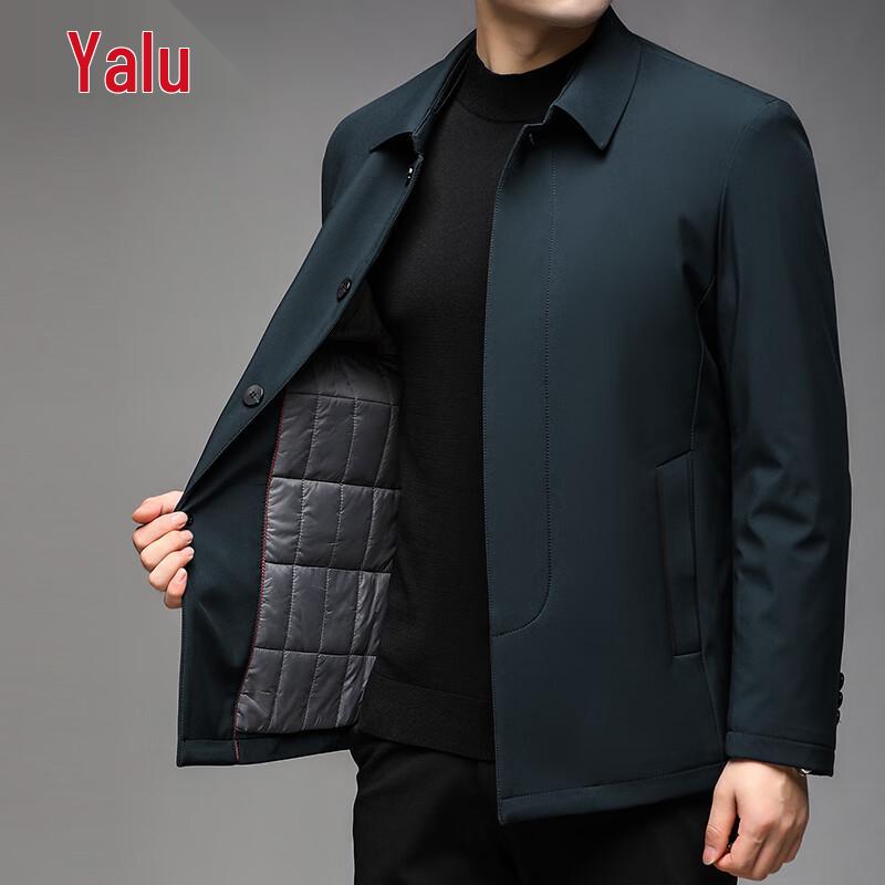 

Ya Lu Men s Autumn/Winter Collared Padded Jacket 3XL