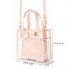 Pvc Single Shoulder Bag With Matte Finish For Daily Casual Use