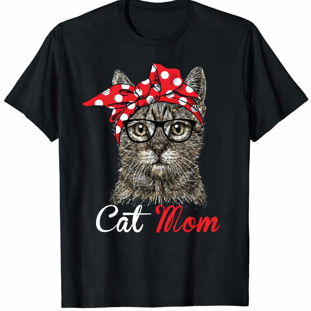 Funny Cat Mom Shirt for Cat Lovers-Mothers Day Gift T-Shirt S разноцветный