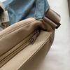 INS Simple Solid Color Versatile Shoulder Crossbody Bag Chic Literary and Artistic Forest Small Fresh Messenger Bag Women