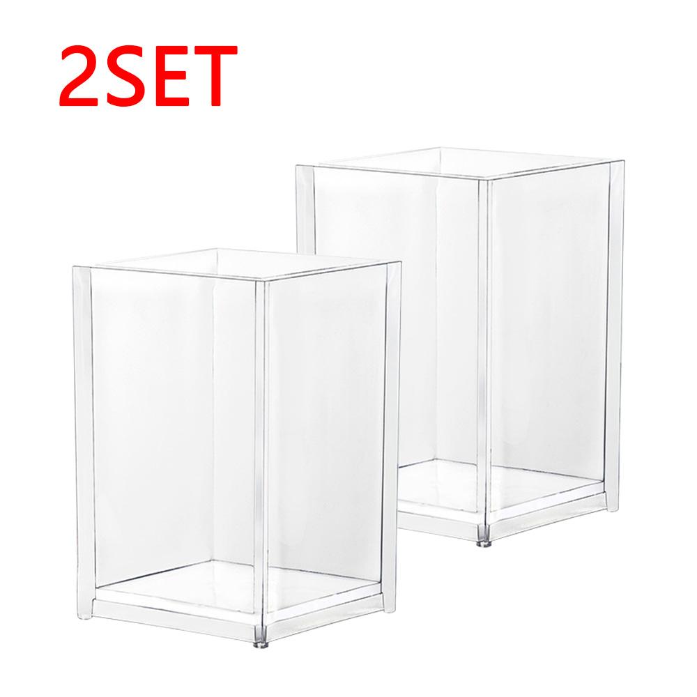 Makeup Acrylic Organizer Multi-cell Display Box Makeup Blush Cosmetics Shelf 7-compartment Plastic Eye Shadow Tray Storage Box