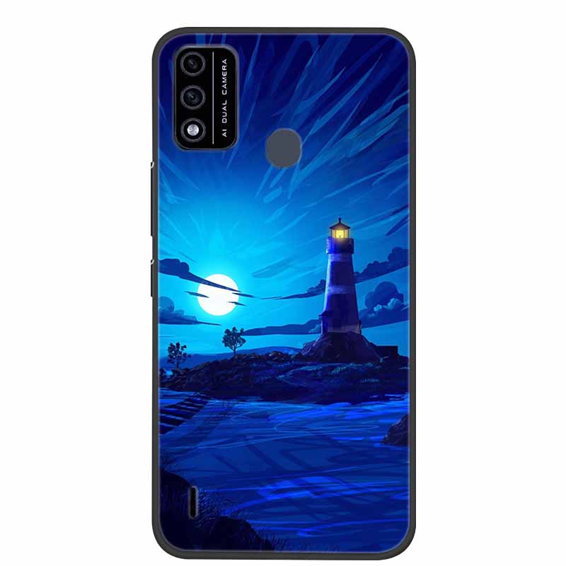 For Itel A48 Case Soft Silicone Cool Cartoon Case For ItelA48 Back Cover for ITEL A 48 Cases Fashion TPU Phone Fundas New Capa