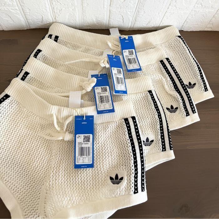 Used Overseas limited, not in stock in Japan adidas crochet knit shorts S