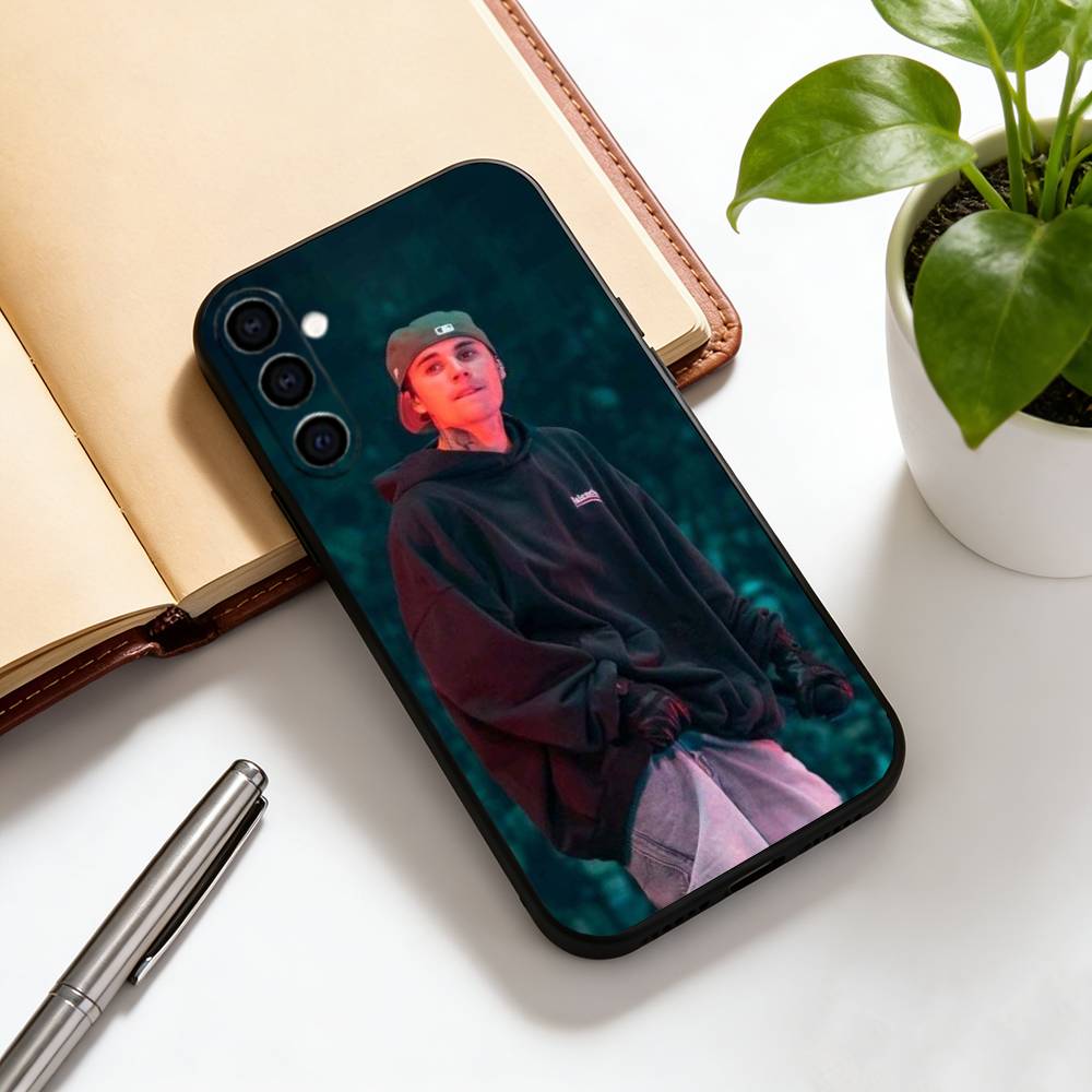 Swag J-Justin B-Bieber Phone Case For Samsung Galaxy A73,A72,A71,A70,A53,A52,A51,Others Soft Black Cover