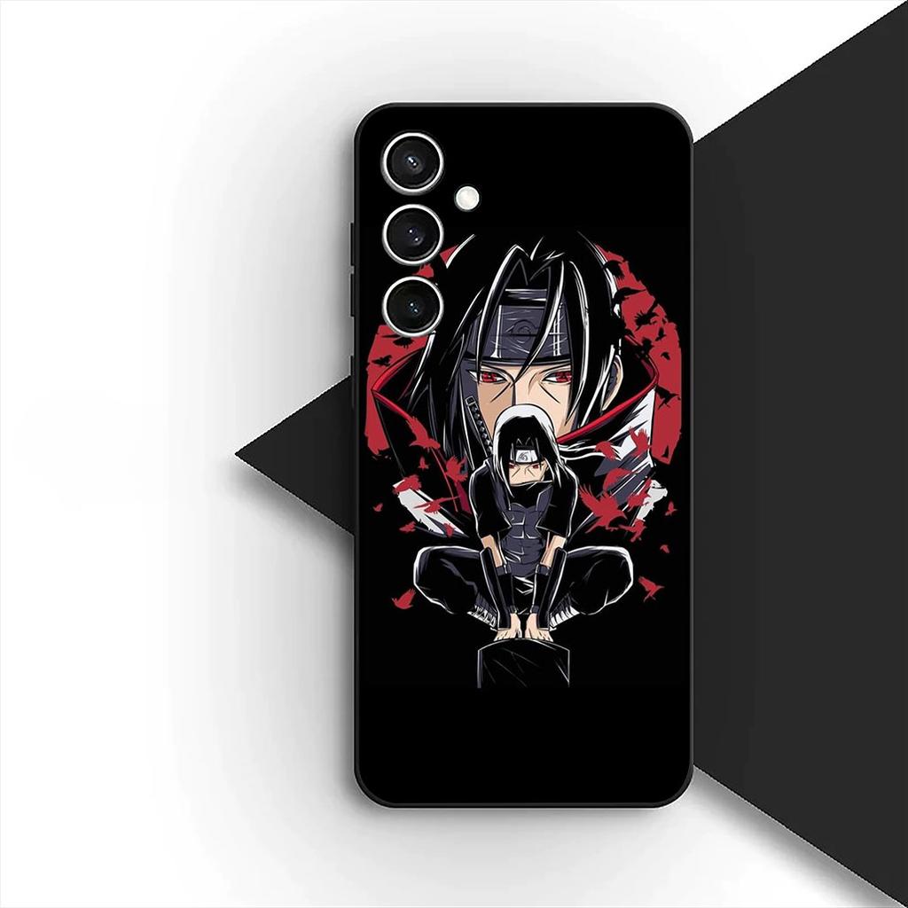 Uchiha Sasuke Narutos Itachi Cover for Samsung Galaxy S22 S21 S20 FE Ultra Plus A07 A15 A16 A17 A25 A37 A57 + Coque Phone Case