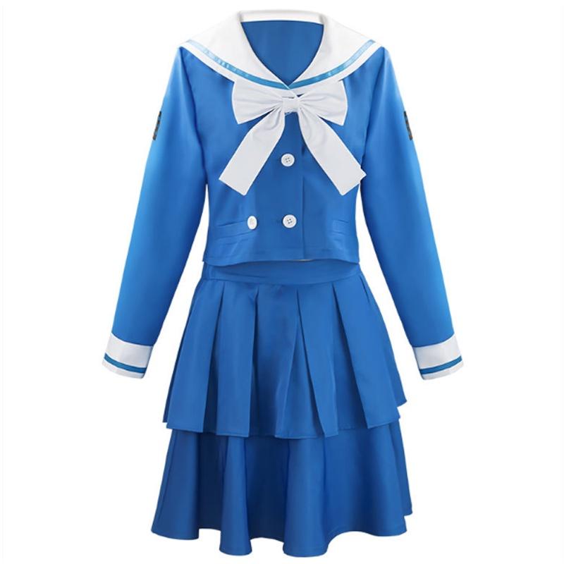 

V3 Danganronpa Anime Killing Harmony Tenko Chabashira Women Costumes Cosplay XL синий