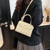 Modische Pendler-Handtasche Damen neue einfache temperamentvolle kleine quadratische Tasche vielseitige Einzel-Schulter-Umhängetasche Damen-Tasche
