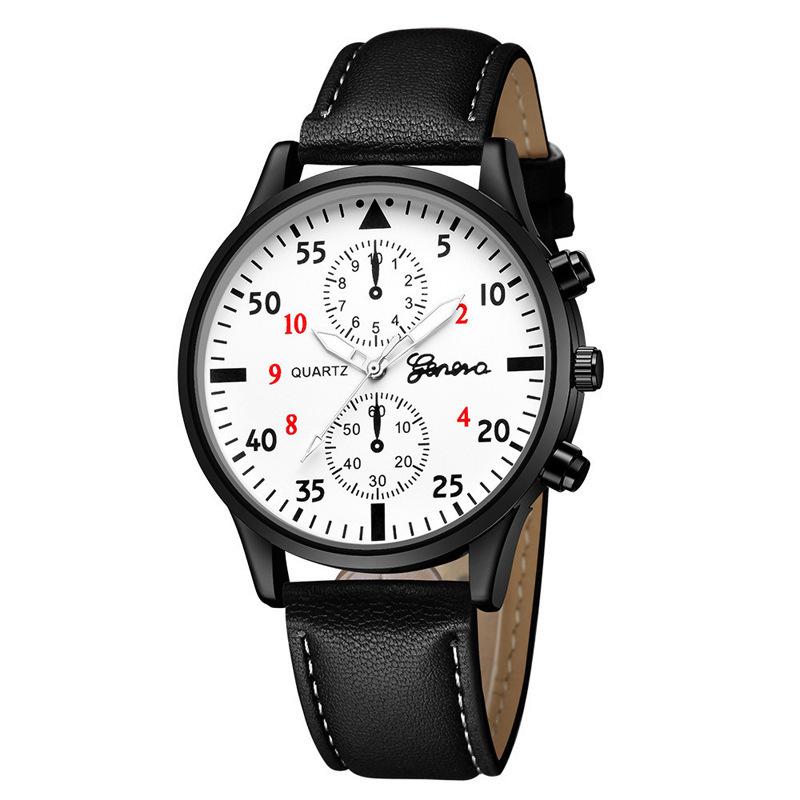 Men'S Versatile Fashion Watch Business Two Eyes Watch Watch