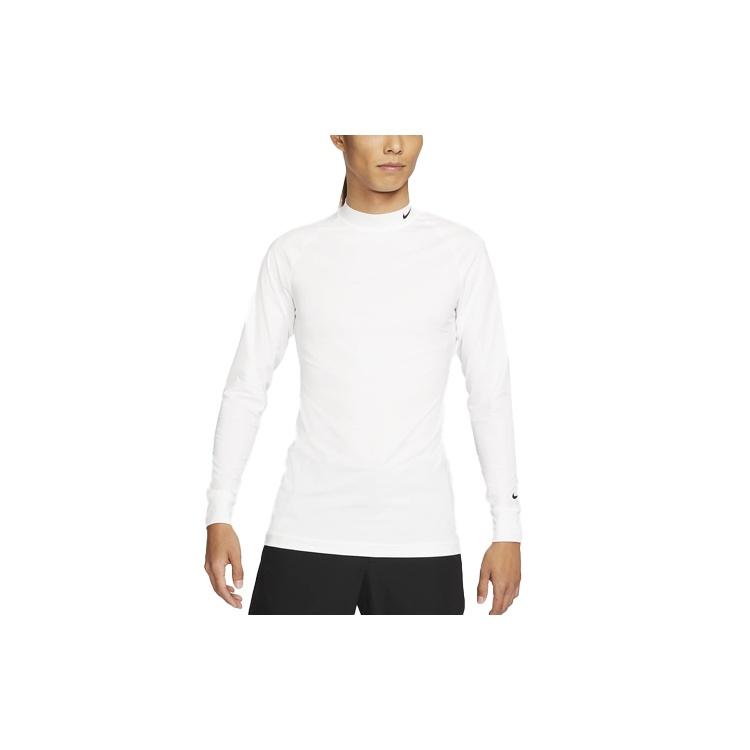 Nike Dri-FIT Uv Vapor Golf Sports Stand Collar Long Sleeves White Men s CU9803-100