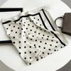 90X90CM Square Scarf Dot Printed Imitation Silk Scarfs New Femme Turban  Bag Accessories