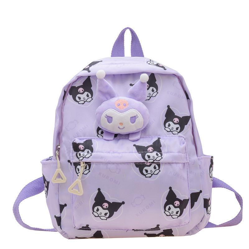 Cute Animal Print Toddler Backpack Lightweight Spacious Nylon Preschool Bookbag