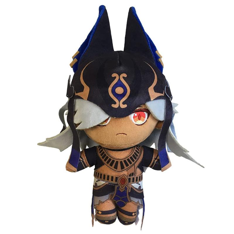 

Anime Cyno Plush Toy Genshin Impact Game Plushie Doll Soft Stuffed Pillow Cartoon Character Figurine Cosplay Kids Fans Gift 20cm