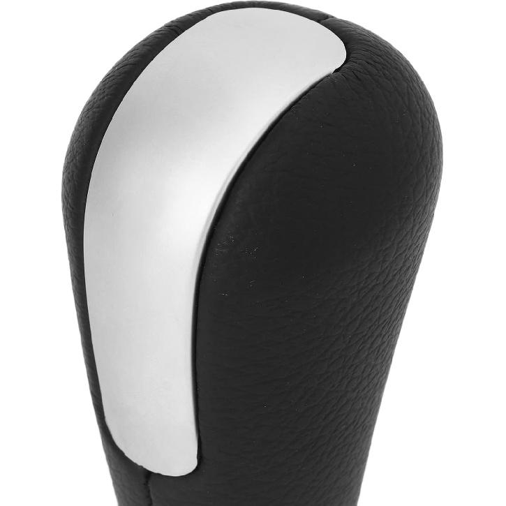 Aramox Car Gear Shift Knob, Manual Gear Shifter Knobs, Leather Gear Shifting Handle Gearstick Head Shift Lever Knob Replacement for 3 2008‑2011
