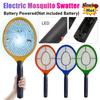 Electric Mosquito Swatter Cordless Battery Power Electric Fly Mosquito Swatter Bug Racket Insects Killer Battery Powered