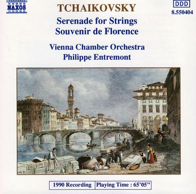 CD PYOTR ILYICH TCHAIKOVSKY, WIENER KA - Serenade For Strings / Souvenir De  8550404 Naxos 1991 Europe Classical Used