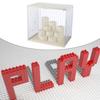 Clear Showcase for Figures, Storage Container, Display Stand