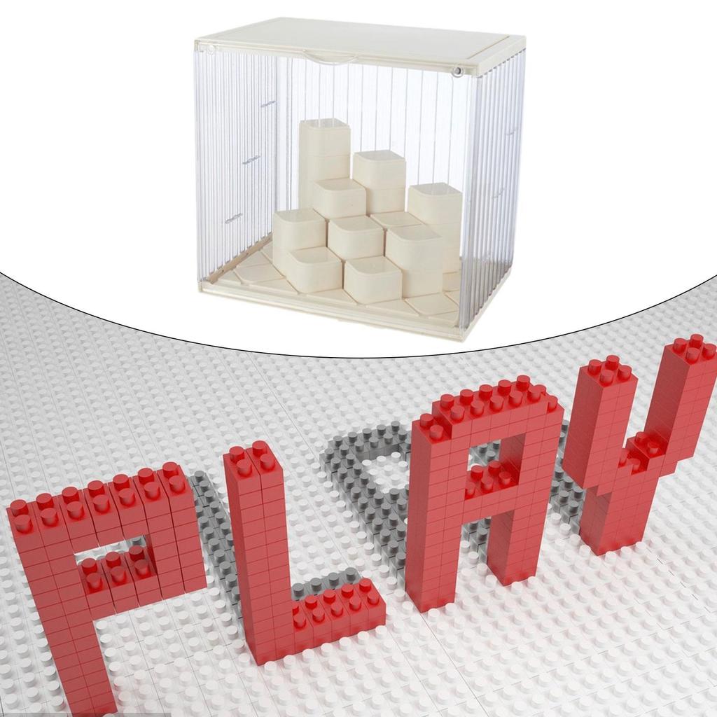 Clear Showcase for Figures, Storage Container, Display Stand
