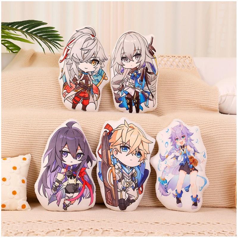 Honkai Star Rail Plush Dolls Throw Pillow Comfortable And Soft Fabric Perfect Gift For Game Fans