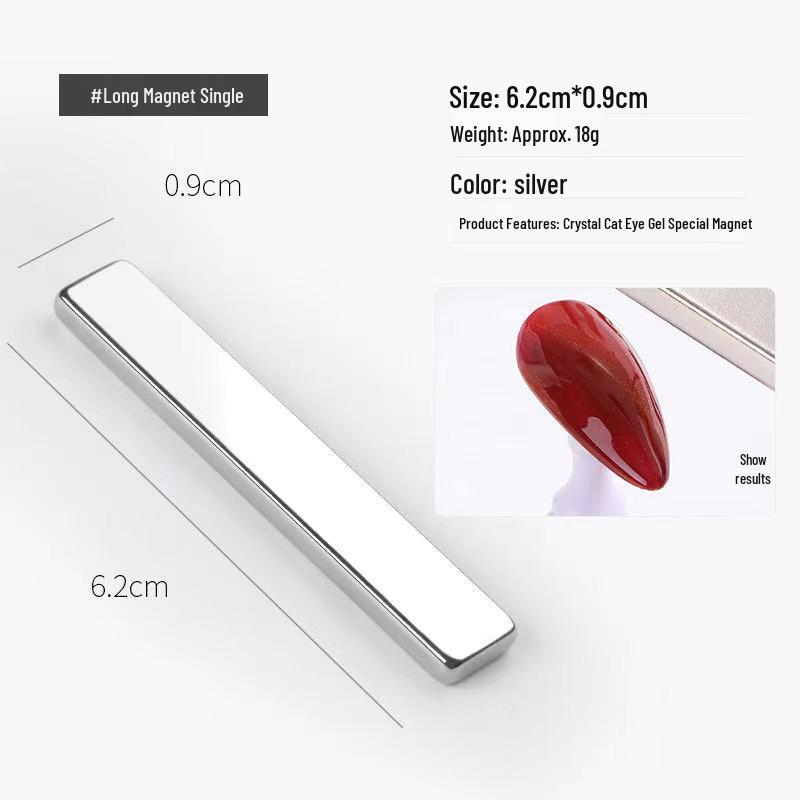 Golden Cudgel Double-Headed Nail Art Magnet for Cat Eye Gel Polish