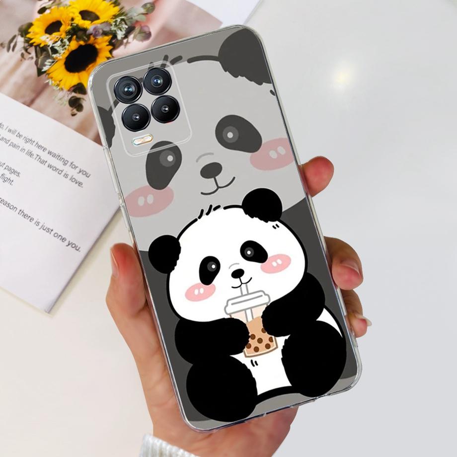 

For Realme 8 4G Realme 8 Pro Realme8 5G 8i Phone Case Transparent Soft TPU Silicone Back Cover Cool Cartoon Girly Fashion Bumper Realme 8 5G