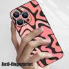Colored Stripe Print Case For iPhone 16e 16 Pro Max 15 Pro Max 14 13 12 11 Shockproof Soft Silicone TPU Lanyard Phone Cover
