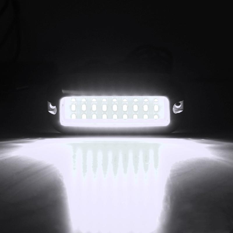 Pontoon Boat Light Marine Led Light for Boat Deck Light Accent Light Courtesy Interior Lights Fishing Night 27 LED
