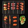 Rectangular BBQ Roasting Rack Stainless Steel Baking Cooling Rack  Outdoor Barbeque Oven