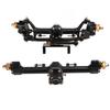 RC Front Rear Axle Assembly CNC Machined Hardened Steel Aluminum Alloy RC Front Rear Axle for SCX24 1Celsius24