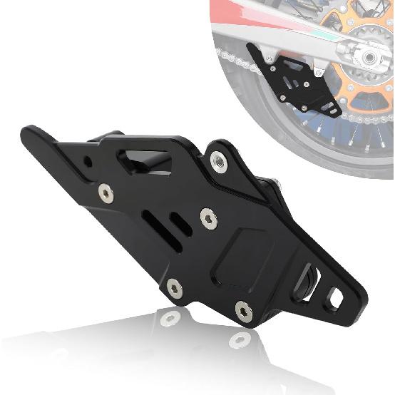 

Motorcycle Chain Guide Guard Protector CNC for SX SXF XC XCF XCW EXC EXC-F SD 6D FREERIDE 85-530 2008-2023,690 ENDURO R/ABS SMC/R/ABS 2010-2014 Dirt чёрный