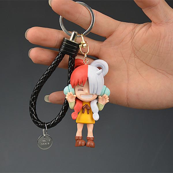 Piraten Schlüsselanhänger Geschenk: Blind Box Anime-Figuren - Monkey D. Luffy, Zoro, Chopper, Ace