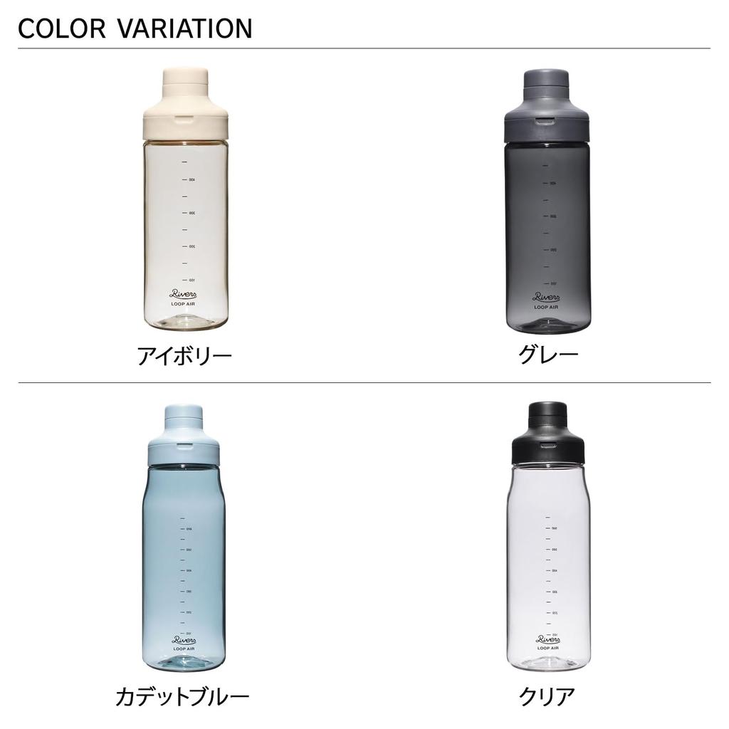Rivers Loop Air 500ml Cadet Blue Bottle, BT012,